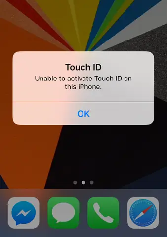 Iphone Touch Id Not Working