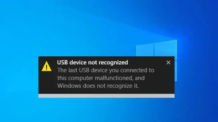 Iphone Usb Device Not Recognized