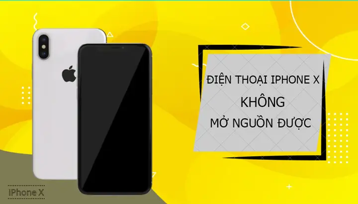 Iphone X Không Mở Nguồn Được