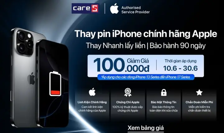 Khuyến Mãi Thay Pin Iphone Khuyến Mãi Thay Pin Iphone