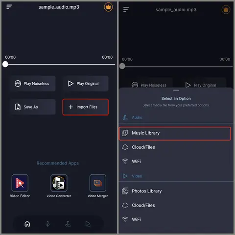 Lọc Tạp Âm Trên Iphone