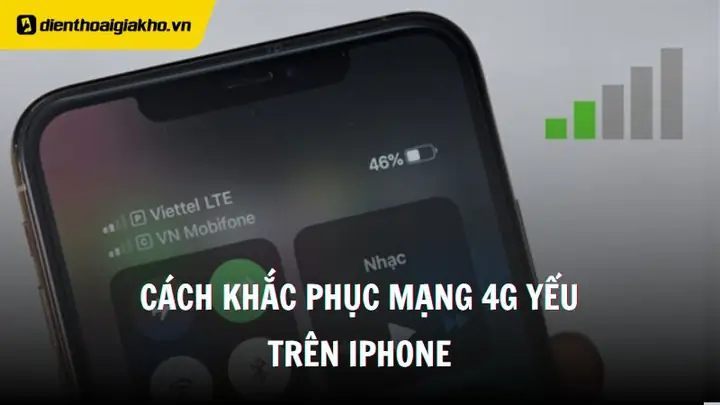 Mạng 4g Yếu Trên Iphone