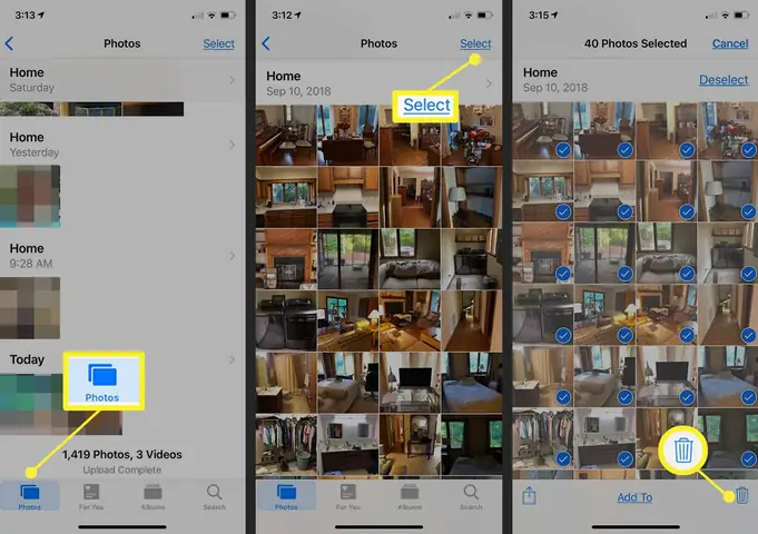 Mass Delete Of Photos On Iphone