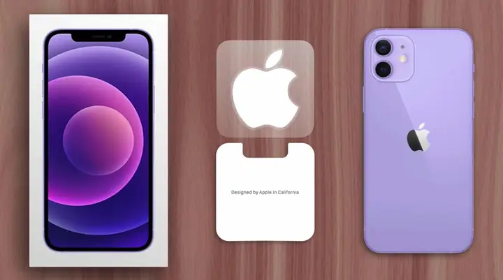 Miếng Dán Quả Táo Iphone