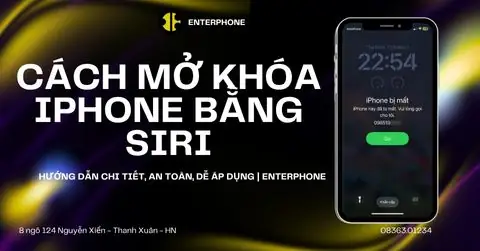 Mở Khoá Iphone Bằng Siri