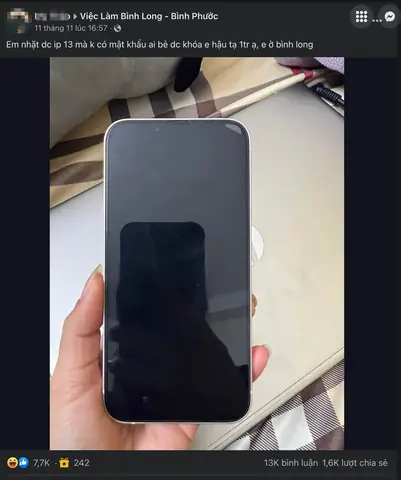 Nhặt Được Iphone Bị Khóa