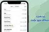 Nhật Ký Cuộc Gọi Iphone: Cách Ghi Lại, Quản Lý Và Khai Thác Dữ Liệu Cuộc Gọi Trên Thiết Bị Apple