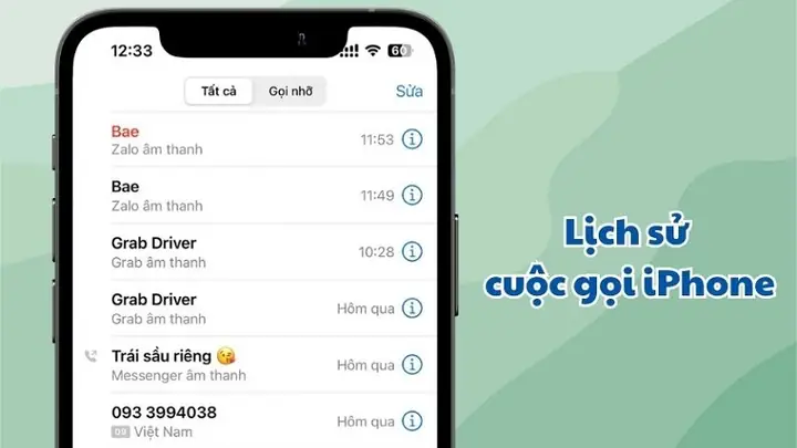 Nhật Ký Cuộc Gọi Iphone Nhật Ký Cuộc Gọi Iphone