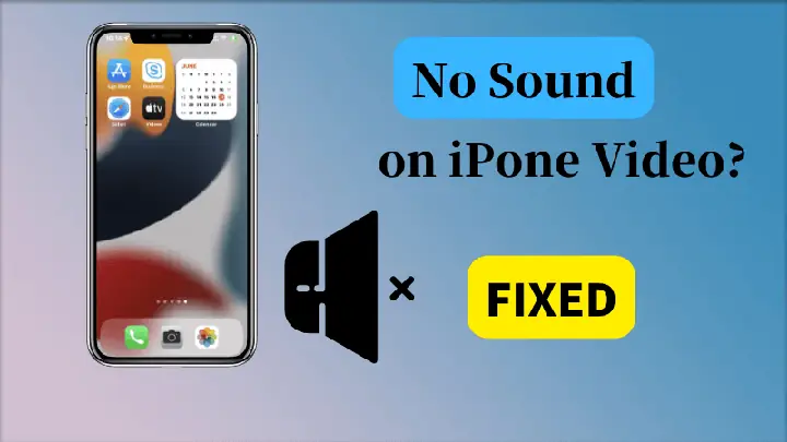No Sound On Iphone Video No Sound On Iphone Video
