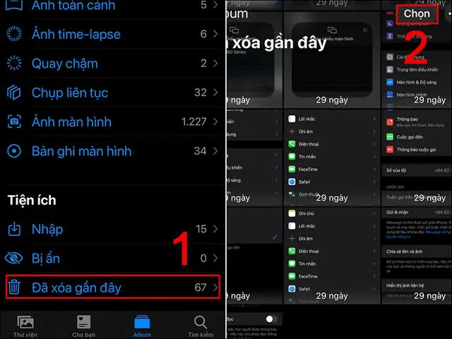 Phục Hồi Ảnh Trên Iphone
