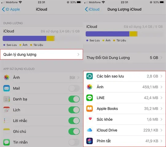 Quản Lý Bộ Nhớ Iphone Quản Lý Bộ Nhớ Iphone