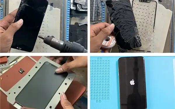 Quy Trình Ép Kính Iphone