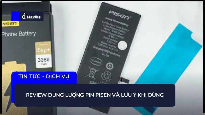 Review Pin Pisen Cho Iphone Review Pin Pisen Cho Iphone