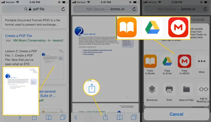 Save To Pdf On Iphone