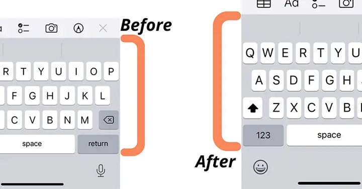 Tăng Kích Cỡ Bàn Phím Iphone Tăng Kích Cỡ Bàn Phím Iphone