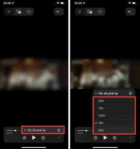 Tăng Tốc Độ Video Trên Iphone