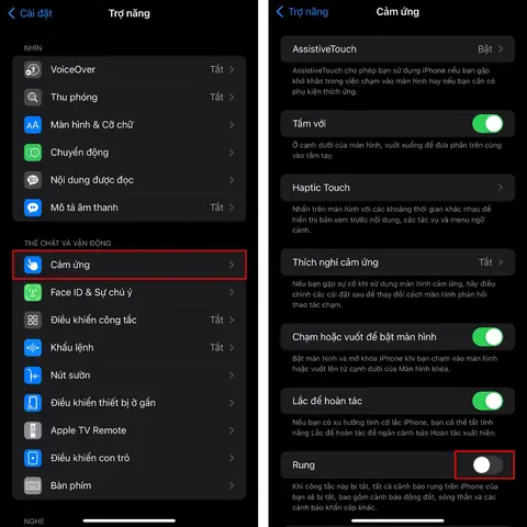 Tắt Chế Độ Rung Iphone Tắt Chế Độ Rung Iphone
