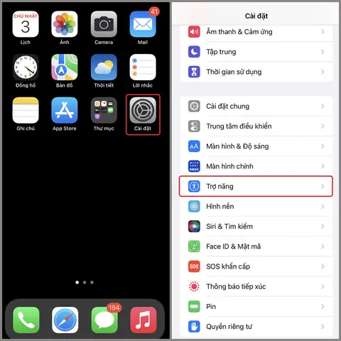 Tắt Độ Sáng Tự Đông Iphone